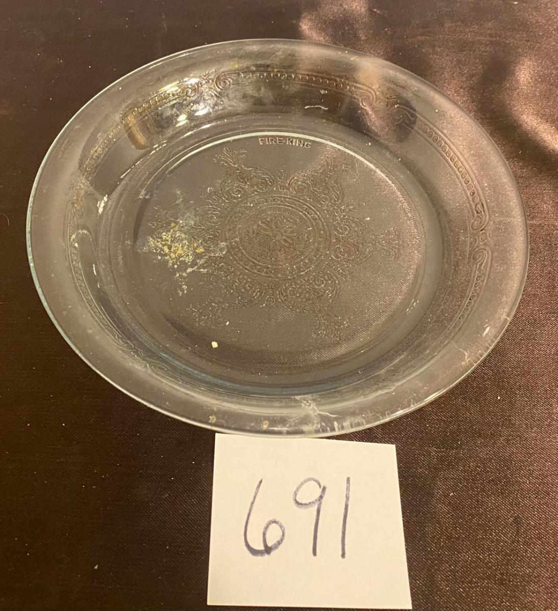 Fire King Pie Plate
