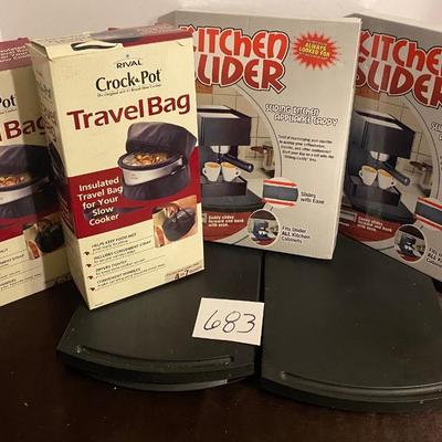 Travel Bags and Kitchen Sliders
