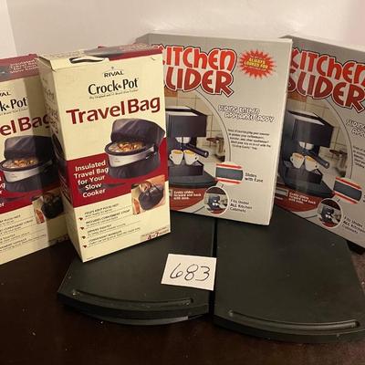 Travel Bags and Kitchen Sliders