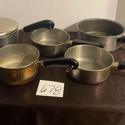 Pans some Copper Bottoms