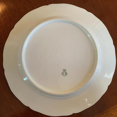 Vintage Austrian Fine China, Set of 6 Dinner Plates