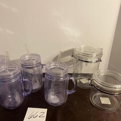 Plastic Storage and Cups