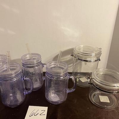 Plastic Storage and Cups