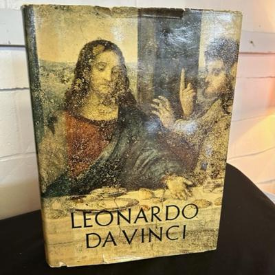 Vintage Leonardo Davinci History Book of his Work