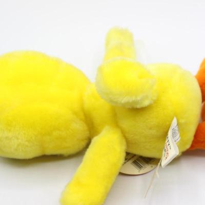 Vintage Grippits Warner Bros. Characters Tweety Bird Suction Cup Plush Collectible Toy with Original Tags