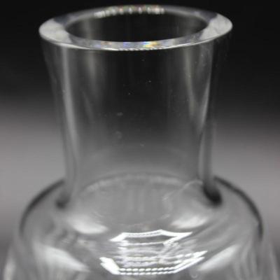 Vintage Art Deco Lead Crystal Glass Bedside Water Serving Carafe