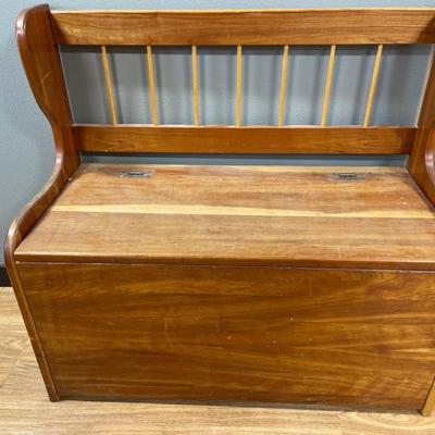Large bench storage chest