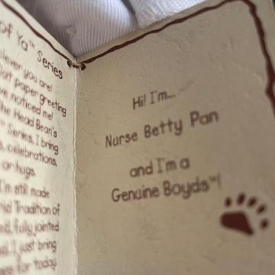 Boydâ€™s bear-nurse Betty Pan
