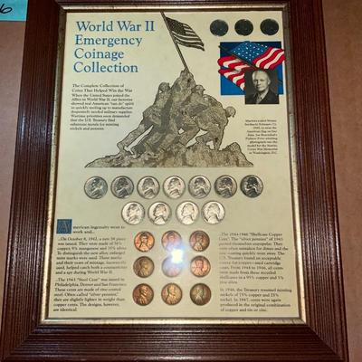 S6-WWII Emergency coinage collection