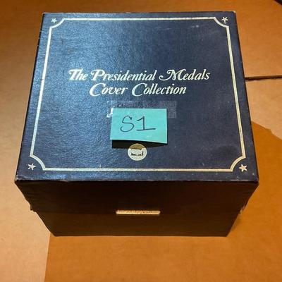 S1-Presidential medals cover collection