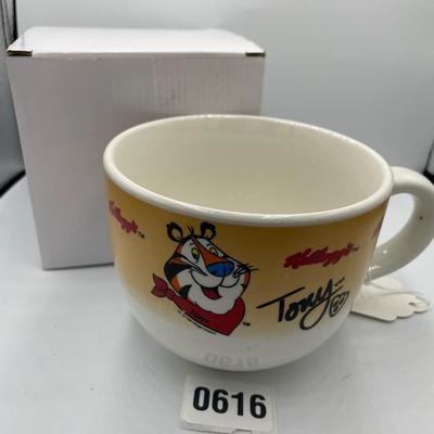 Tony the Tiger cereal bowl