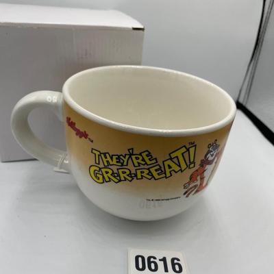 Tony the Tiger cereal bowl
