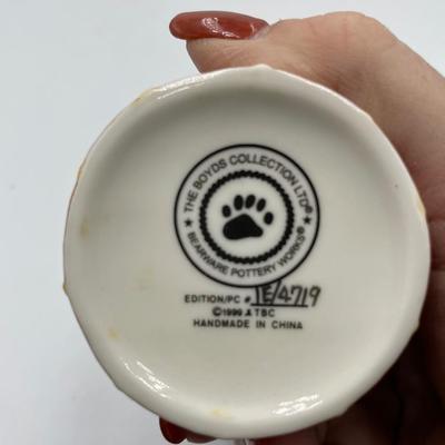 Boydâ€™s bear-Proud to be American trinket box and charm