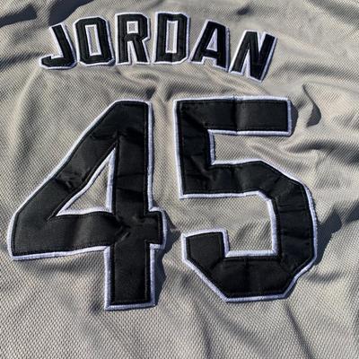 Michael Jordan Chicago White Sox Baseball Jersey Clean