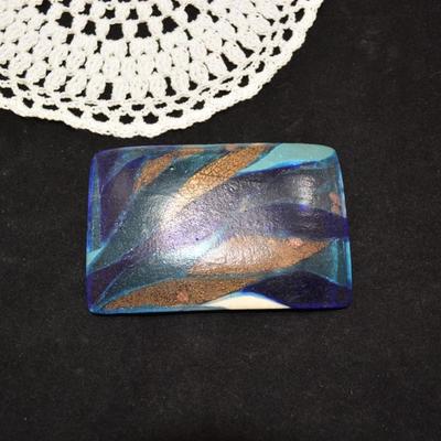 Small Murano Glass Dish 4.5"x3"