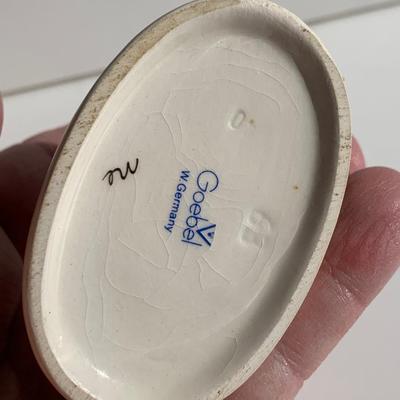 Vintage Hummel Goebel Boy Sitting w/ Bird