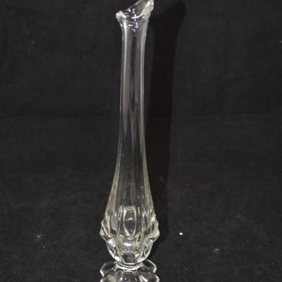 Vintage Fenton Valencia Art Glass Swung Vase 12.75" Tall