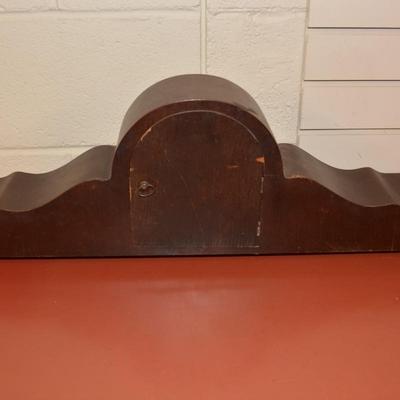 Vintage Steinanker Mantle Clock - Needs Adjustment AS IS