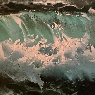 Original Engel Painting of the Ocean