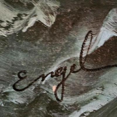 Original Engel Painting of the Ocean