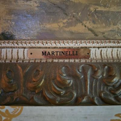Original Martinelli Painting Large Landscape 52" Long!