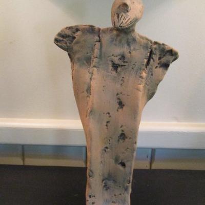 Hand Crafted Pottery Figurine - A