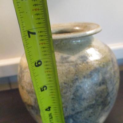 Hand Thrown Little Mountain Pottery Vase - B