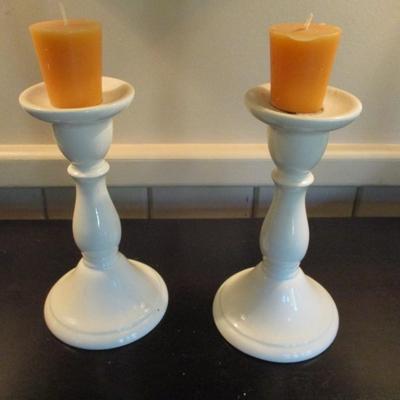 Candle Stick Holders & Candles - B