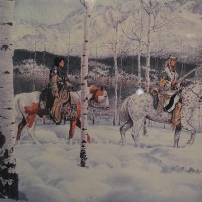 Mark Silversmith "Mid-Winter Passage" Framed, 348/950