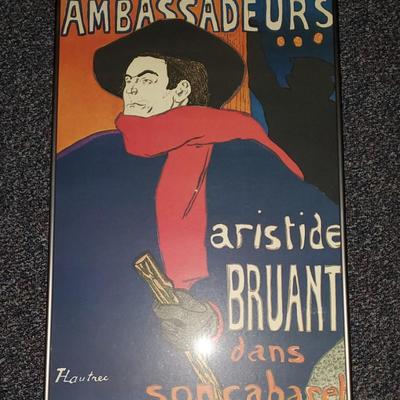 Framed poster - Ambassadeurs