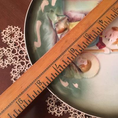 Vintage Lipper and Mann nativity plate
