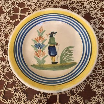Quimper provincil plate France