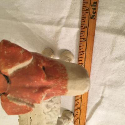 vintage cast iron terrier doorstop