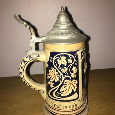 Vintage german beer stein