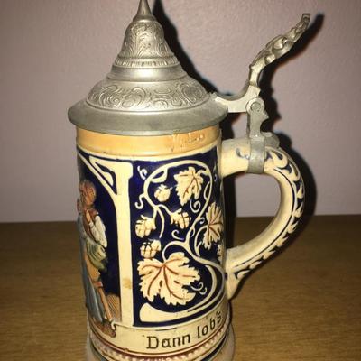 Vintage german beer stein