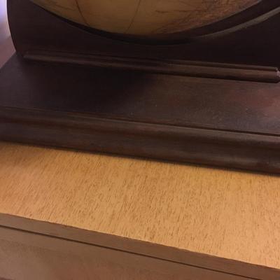 Replogle 12 inch Library Globe plus plus atlas book
