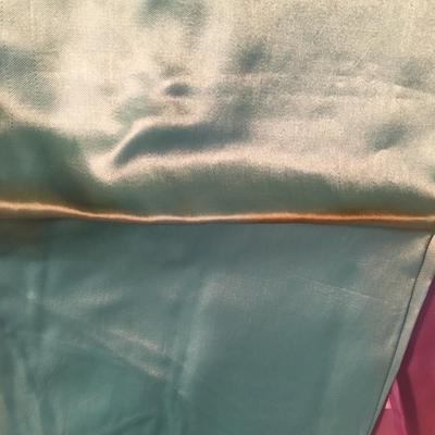 Vintage 4 piece silk pj set in suitcase