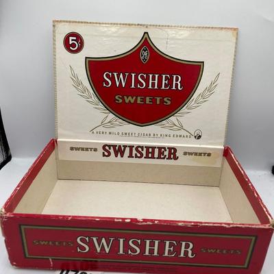 Swisher sweets cigar box