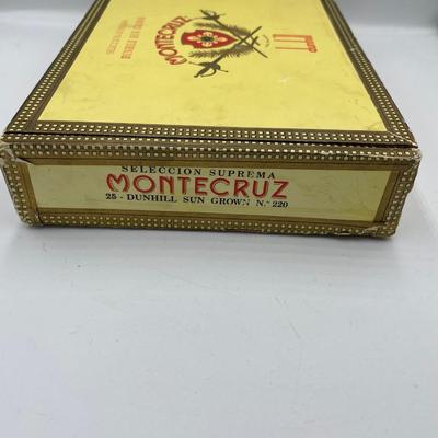 Montecruz cigar box