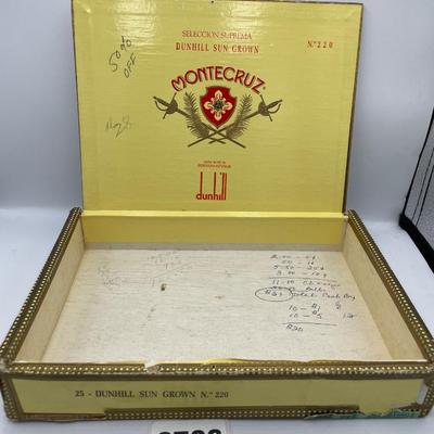 Montecruz cigar box