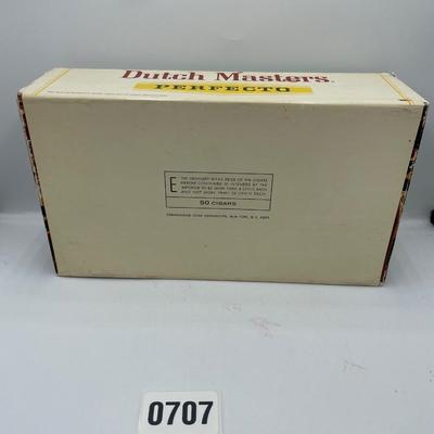 Dutch Masters cigar box