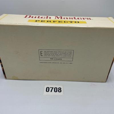 Dutch Master cigar box