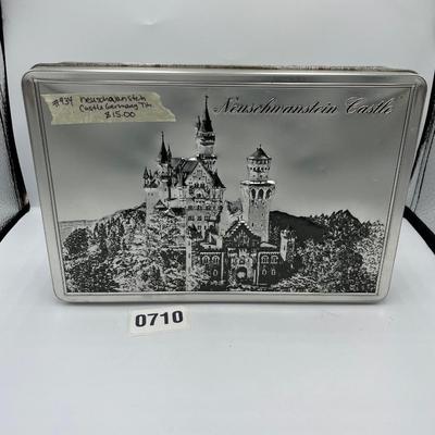 Germany castle tin
