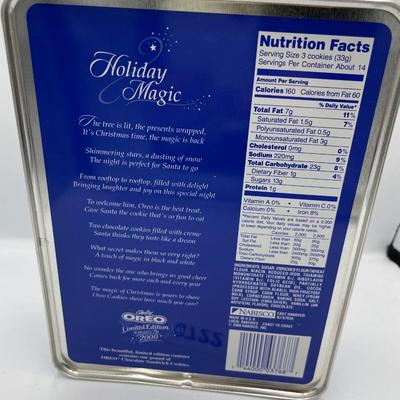 Oreo Christmas tin