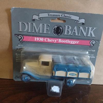 Treasure Classic 1930 Chevy Bootlegger Dime Bank in Original Packaging