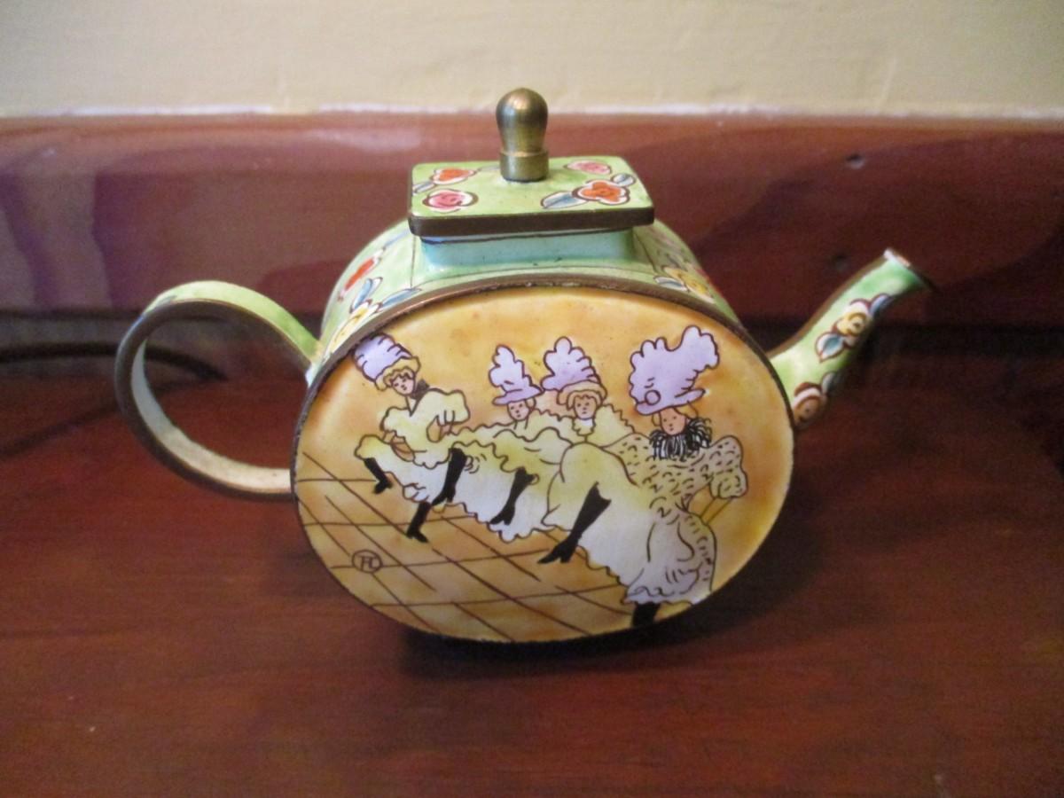 Vintage Kelvin Chen Enamel Teapot B