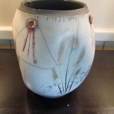 Jim Cullen Handmade Pottery Vase - B