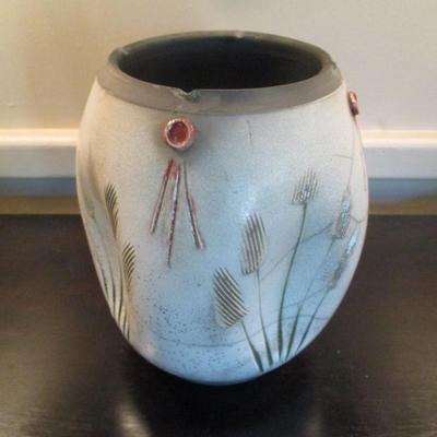 Jim Cullen Handmade Pottery Vase - B
