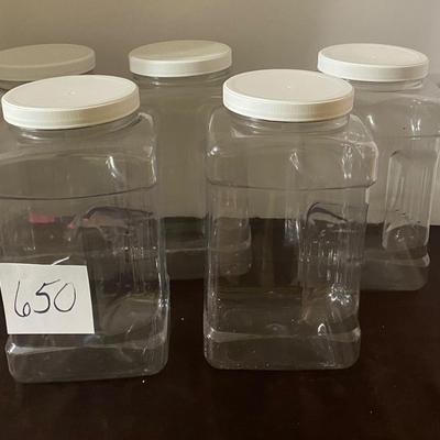 Storage Plastic containers