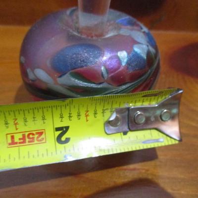 Art Glass Paperweight- Signed by Artist- C
